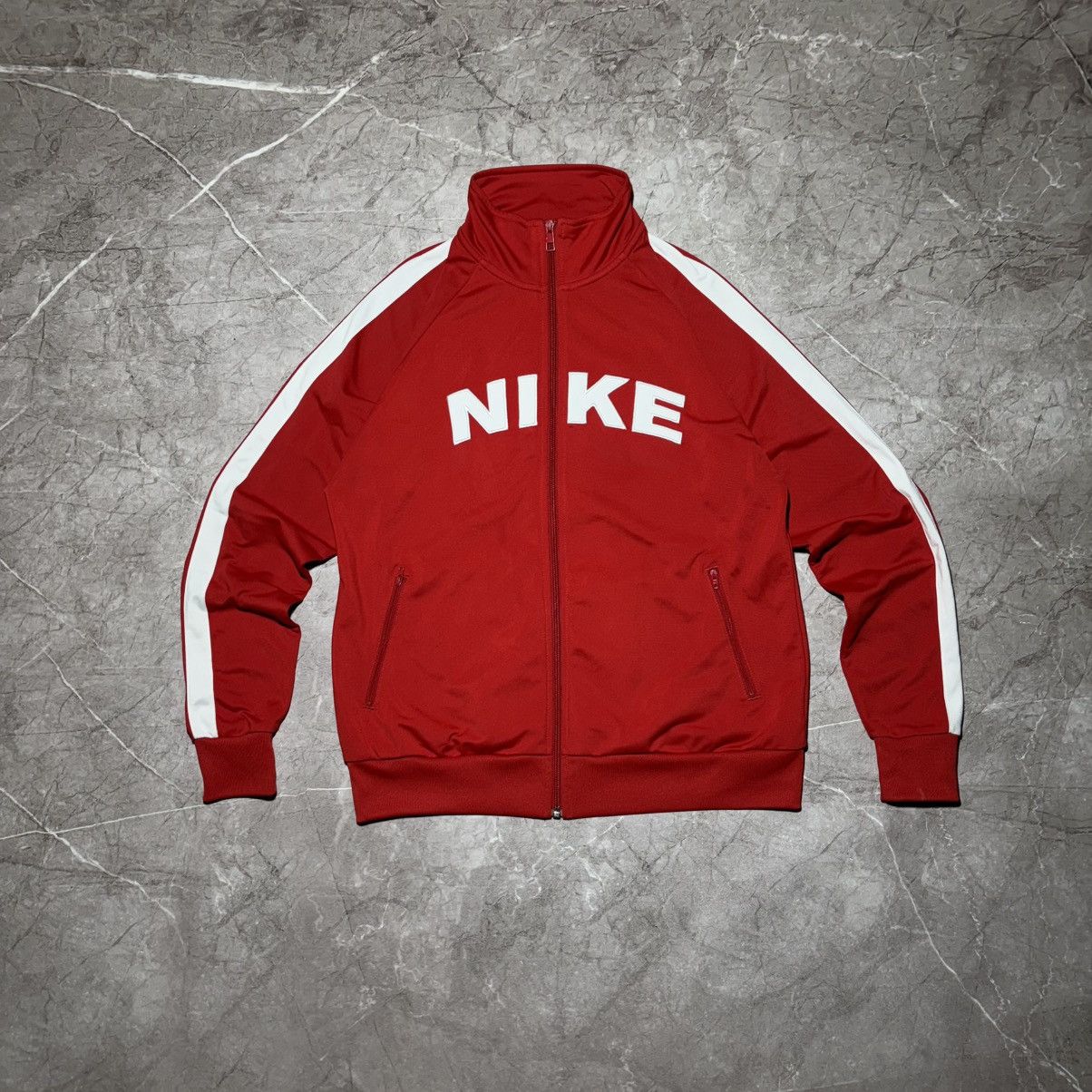 Nike Vintage Nike Big Logo Track Jacket Size US L / EU 52-54 / 3 - 2 Thumbnail