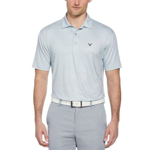 Callaway Callaway Mens Light Blue Short Sleeve Polo Shirt Size XL Pol Size US XL / EU 56 / 4 - 1 Thumbnail