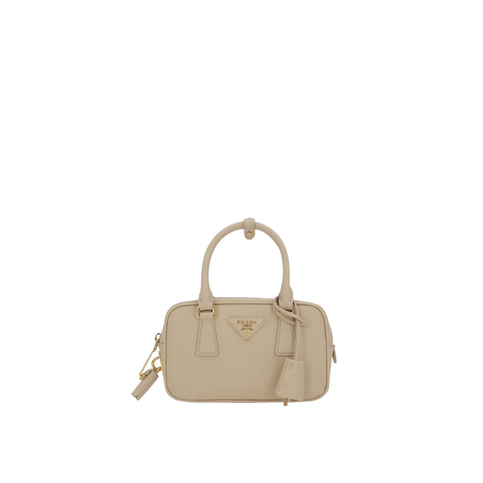 Prada PRADA Galleria Mini Travertine Top Handle Bag New & Authenti Size ONE SIZE - 1 Thumbnail
