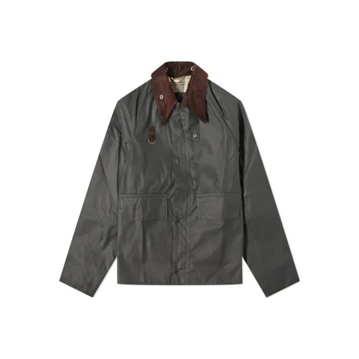 Barbour Barbour Classic Long Sleeve Wax Jacket 0079 Size US M / EU 48-50 / 2 - 1 Thumbnail