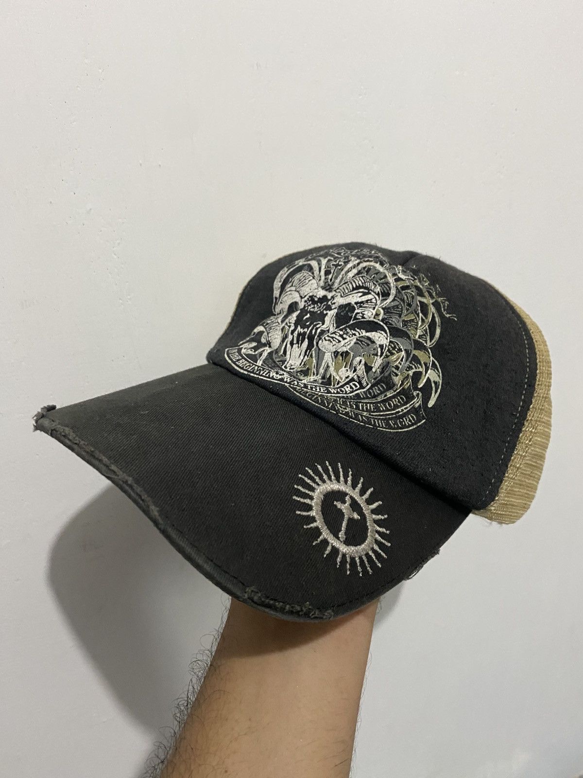 Japanese Brand Japanese goat poem truckerhat ifsixwasnine lgb Size ONE SIZE - 1 Thumbnail