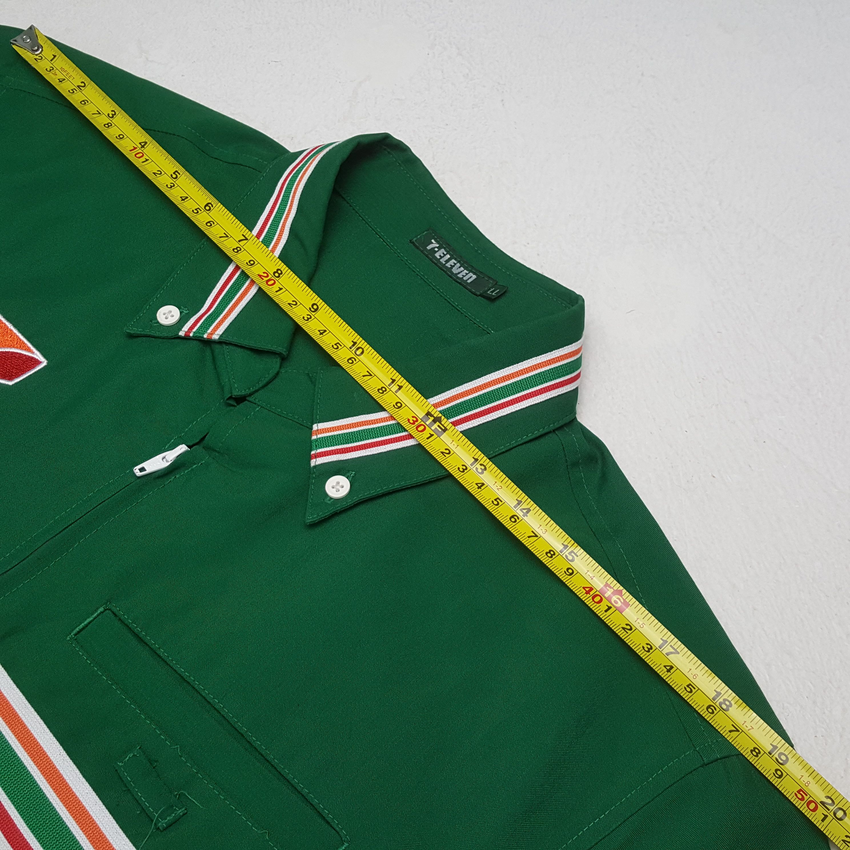 Japanese Brand Vintage 7-Eleven Japanese Working Uniform Jacket C301N5 Size US L / EU 52-54 / 3 - 5 Thumbnail