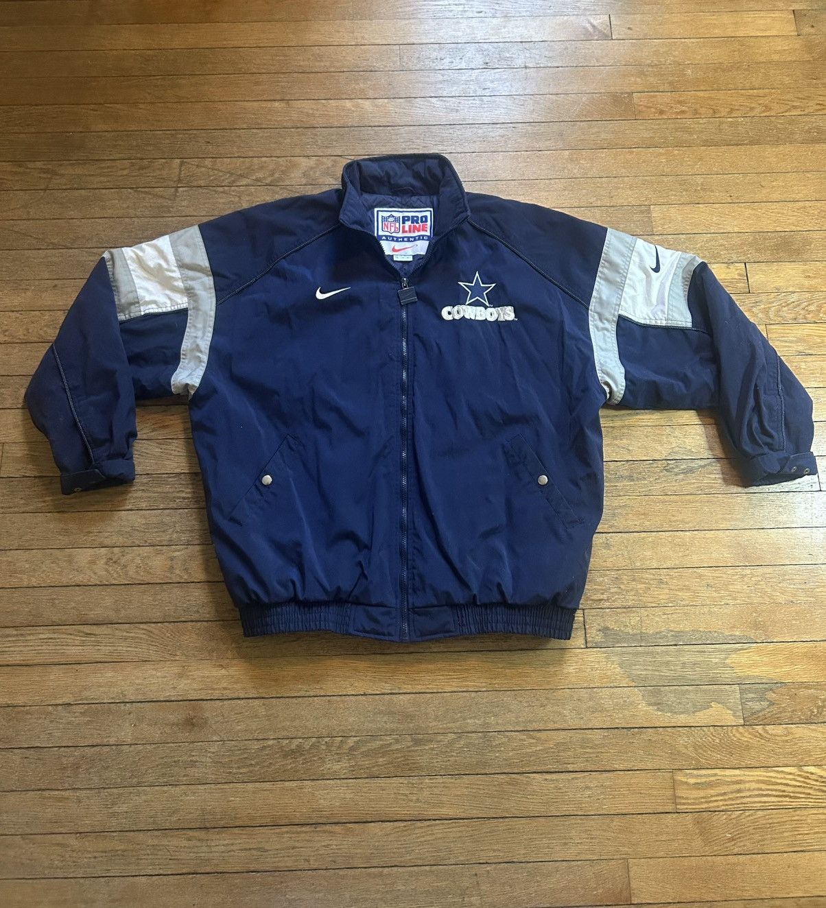 Nike Vintage 90s Dallas Cowboys Sideline Jacket Size US XL / EU 56 / 4 - 1 Thumbnail