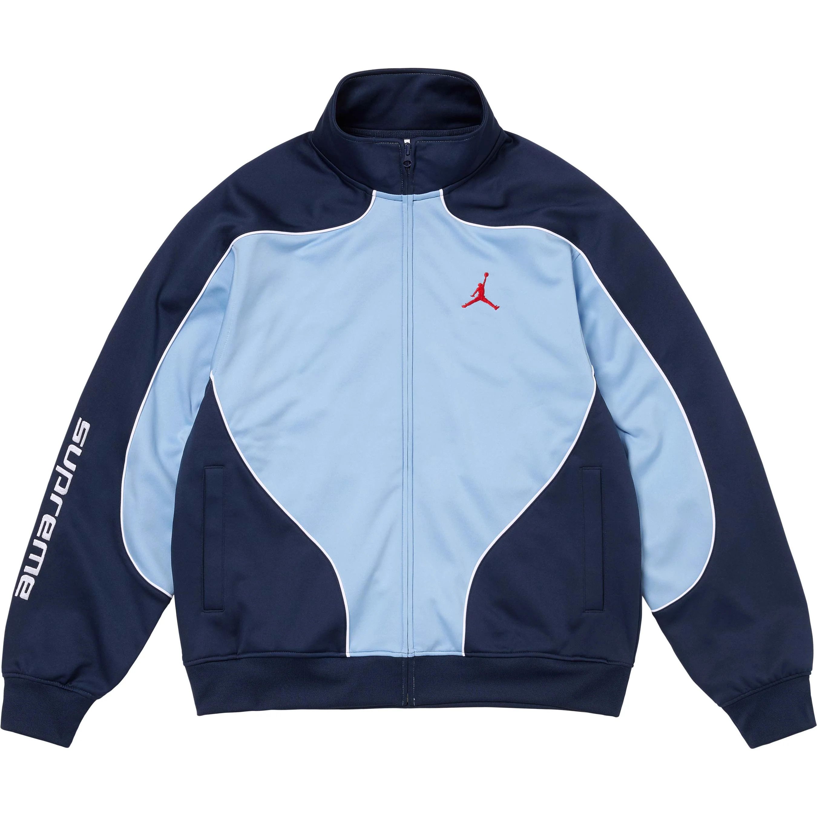 Jordan Brand × Supreme Supreme Jordan Tricot Track Jacket Size US XXL / EU 58 / 5 - 1 Thumbnail