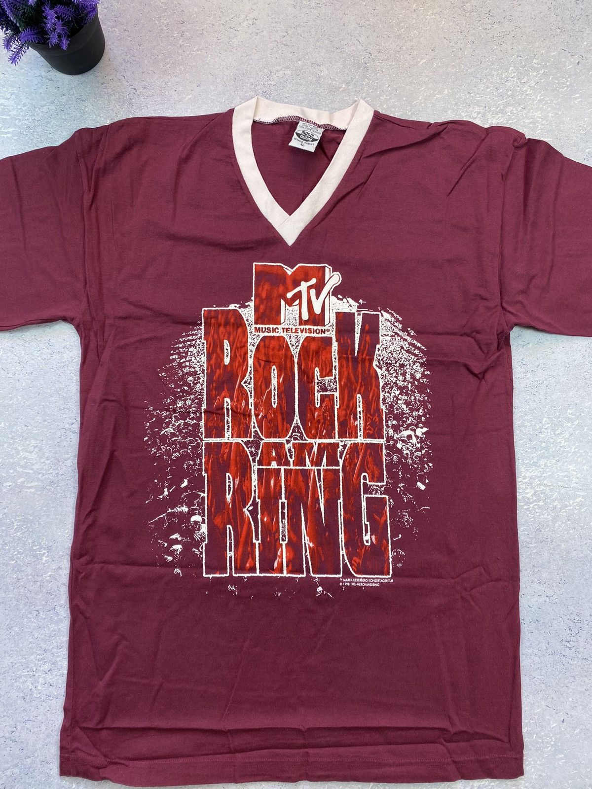 Mtv × Vintage Very Rare Vintage MTV Rock Am Ring Festival 1998 Size US XL / EU 56 / 4 - 3 Thumbnail