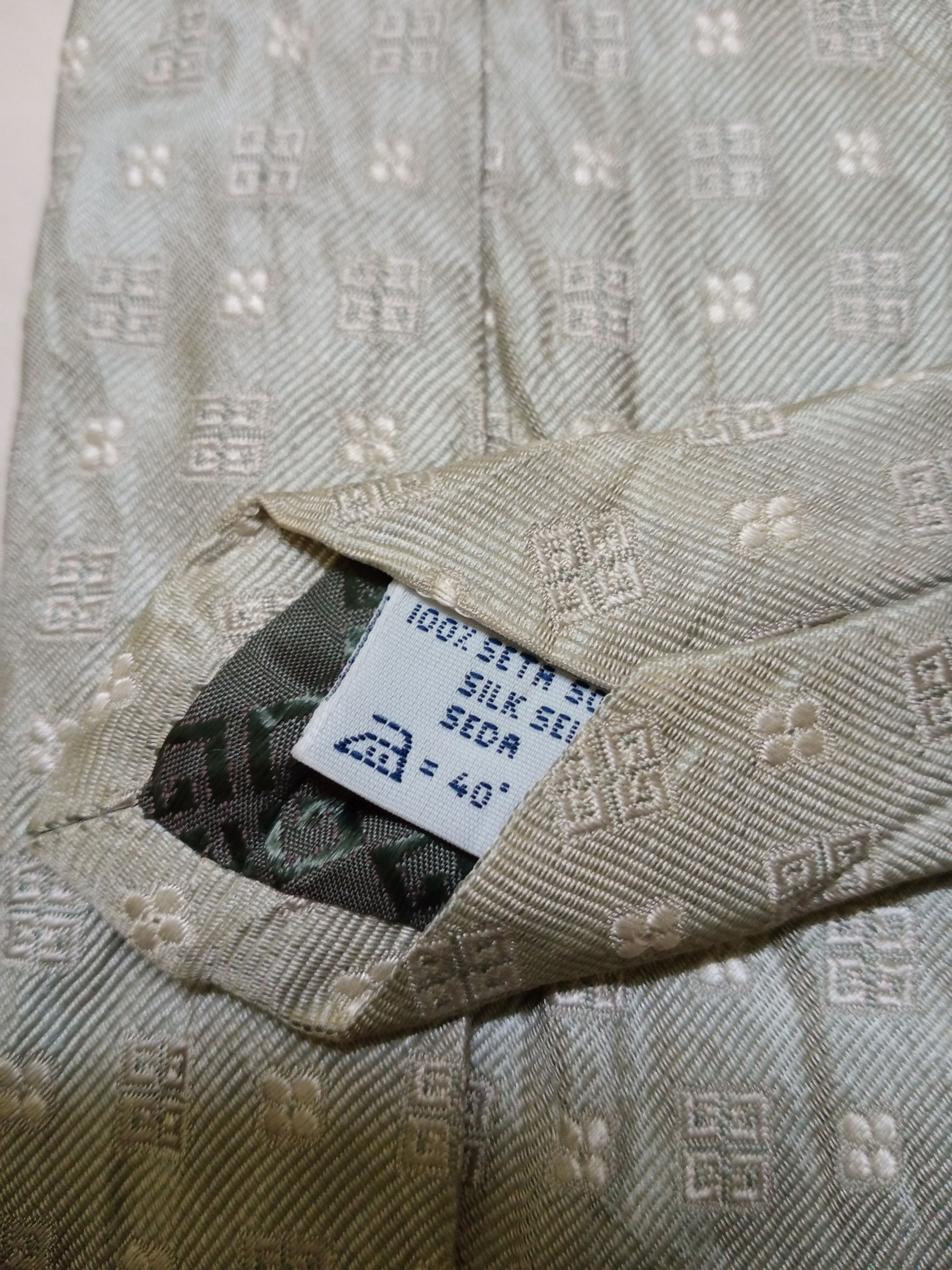 Givenchy × Vintage Rare Vintage GIVENCHY Silk Siede Tie Size ONE SIZE - 3 Thumbnail