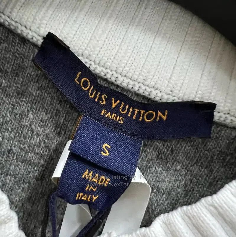 Louis Vuitton Louis Vuitton Gray Cotton Long Sleeve Pullover . Size S / US 4 / IT 40 - 5 Thumbnail