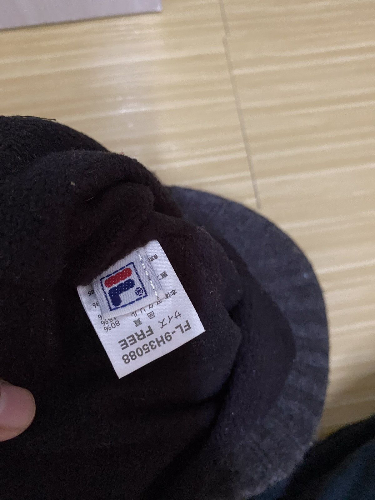Fila × Vintage Vintage Fila Visor Beanie Hat Size ONE SIZE - 5 Thumbnail