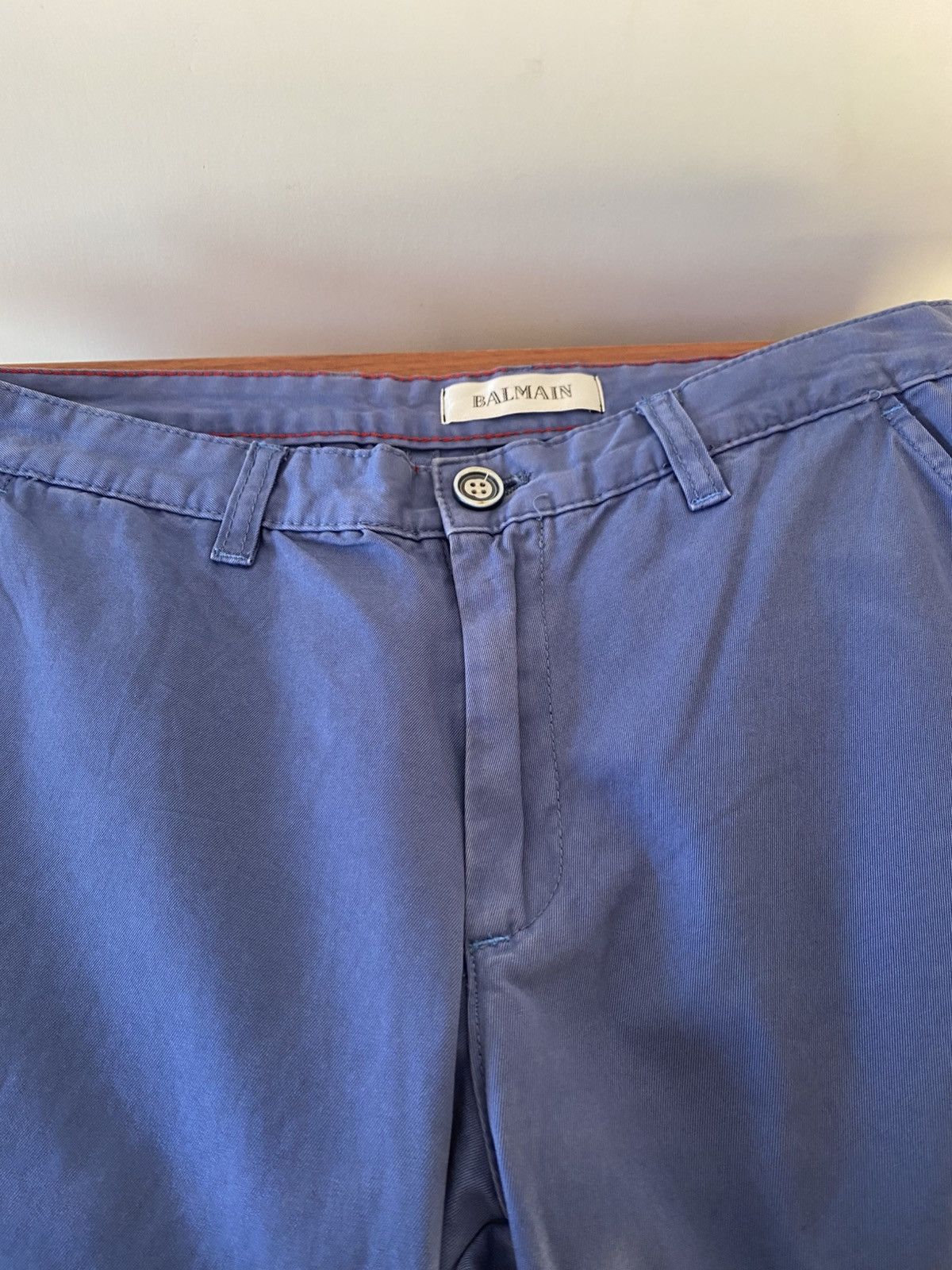 Balmain Balmain Purple Pants Size US 30 / EU 46 - 2 Thumbnail