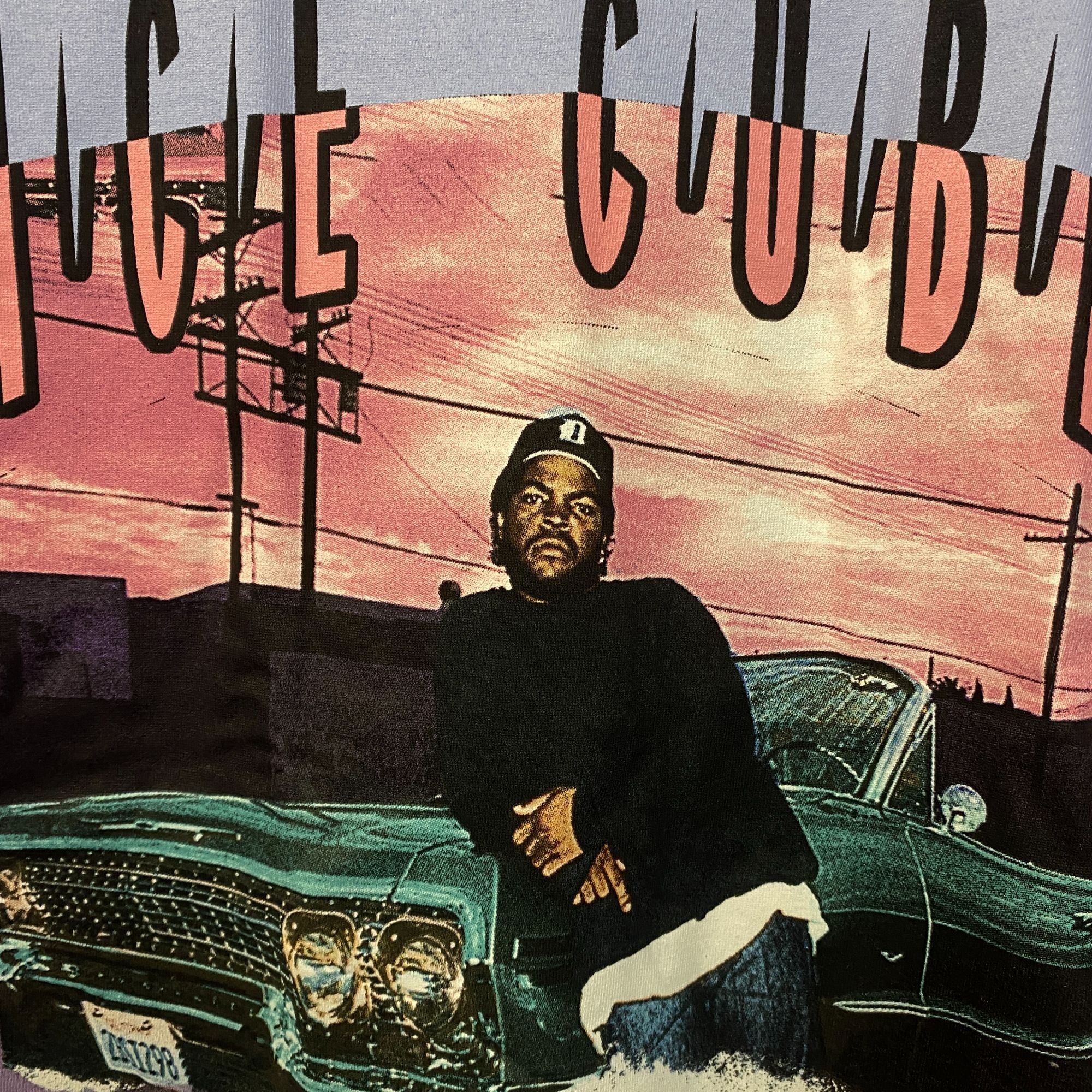 Rap Tees Ice Cube It Was A Good Day Lavender Graphic T-Shirt XL Size US XL / EU 56 / 4 - 4 Thumbnail