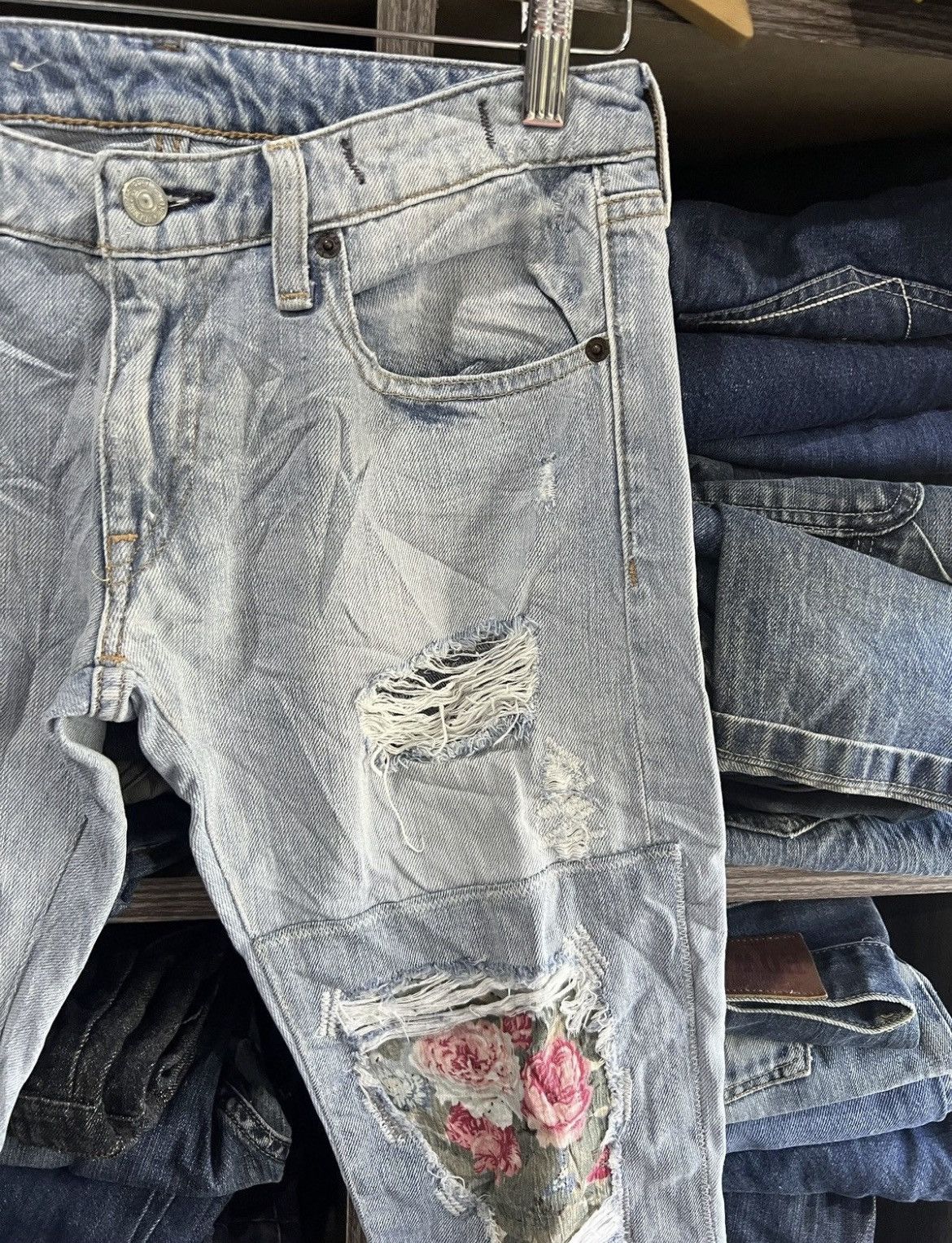 Denim & Supply Ralph Lauren 🔥Denim & Supply Ralph Lauren Distressed Denim Size 29" - 7 Thumbnail