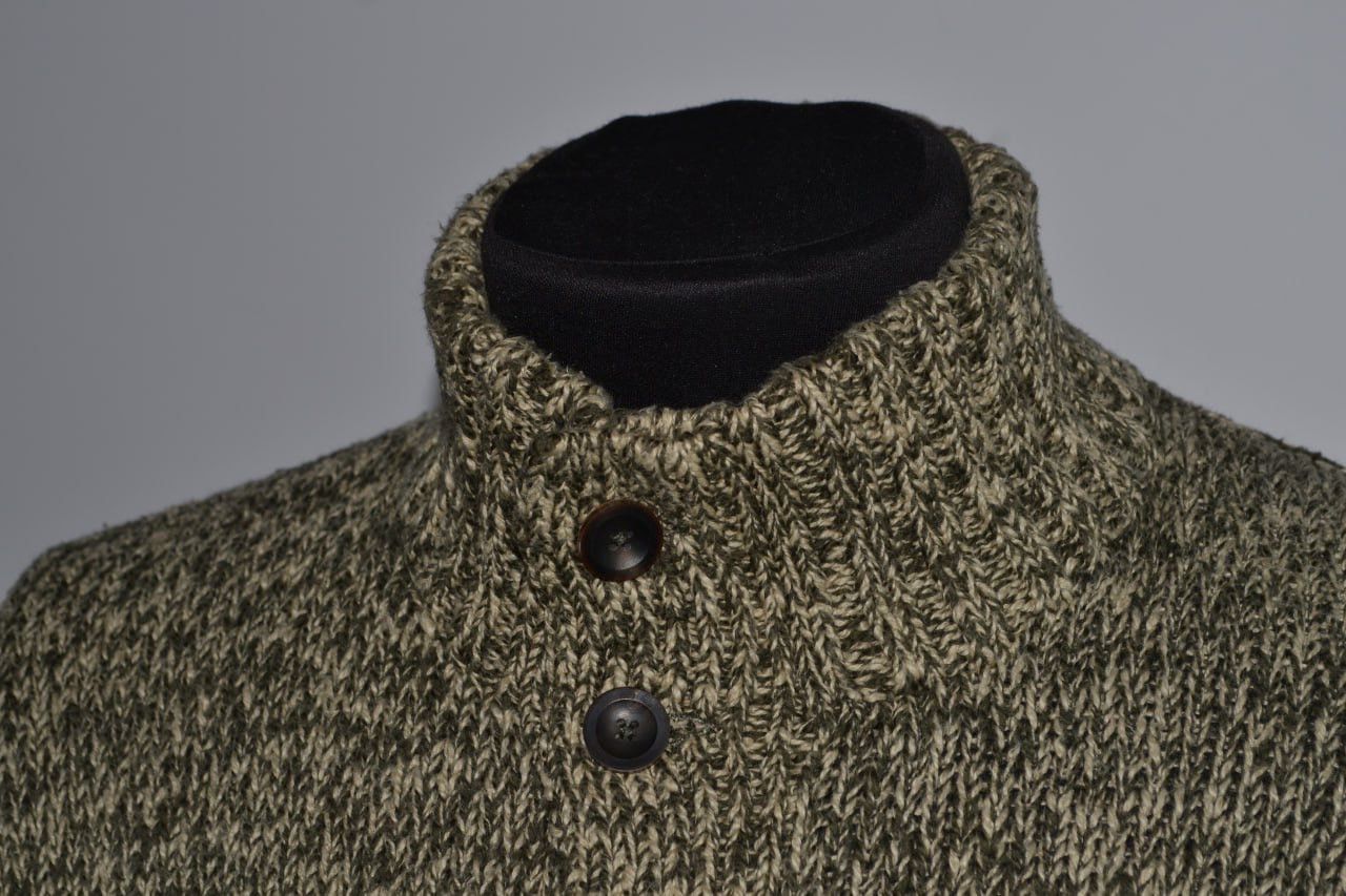 Vintage Rare Polo Ralph Lauren Sweater Vintage Cotton 1/4 zip Size L Size US L / EU 52-54 / 3 - 3 Thumbnail