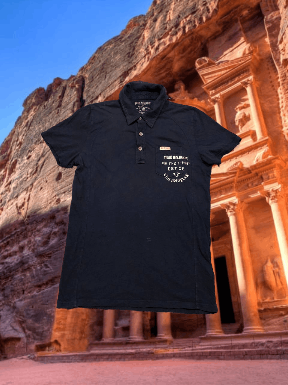 True Religion Vintage T-shirt Y2K Polo True Religion logo size S Size US S / EU 44-46 / 1 - 1 Thumbnail