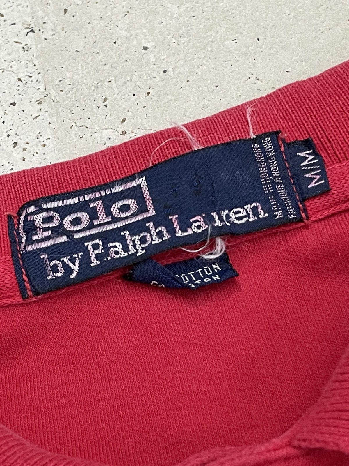 Polo Ralph Lauren × Ralph Lauren Vintage Ralph Lauren Red Polo Embroidery Size US M / EU 48-50 / 2 - 11 Thumbnail