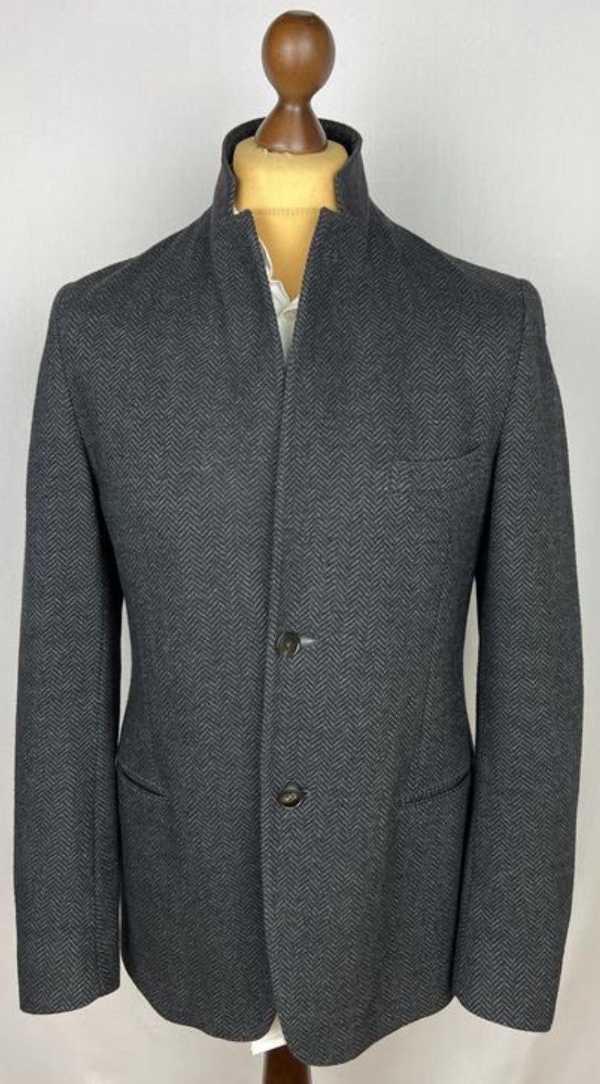 Gucci Gucci tweed wool blend blazer Size 52R - 2 Thumbnail