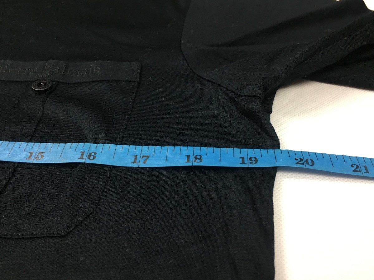 Designer × Pierre Balmain Pierre Balmain Paris Plain Minimalist Single Pocket Polo Tee Size US M / EU 48-50 / 2 - 6 Thumbnail