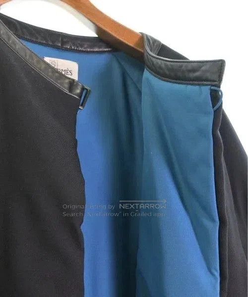 Hermes HERMES Vintage Shearling Collar Coat. Size US XS / EU 42 / 0 - 4 Thumbnail