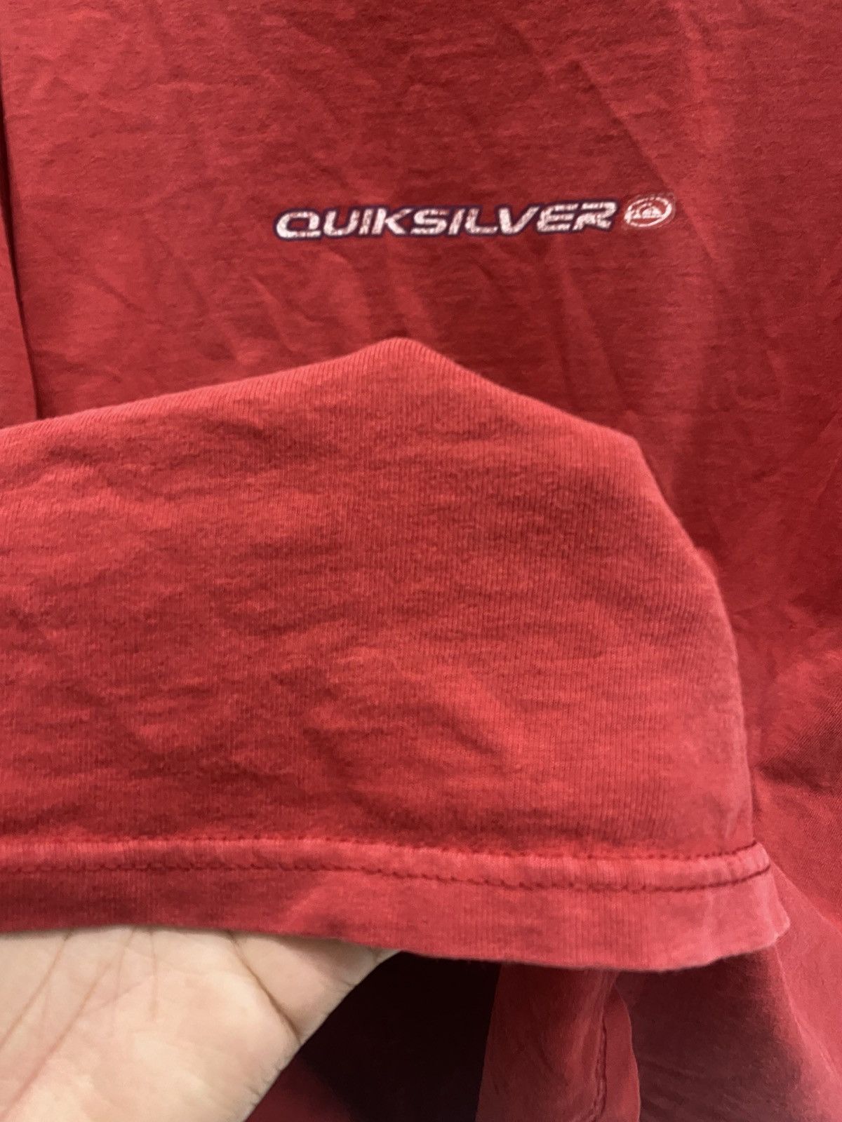 Quiksilver VINTAGE DISTRRESSED QUIKSILVER TSHIRT Size US L / EU 52-54 / 3 - 5 Thumbnail