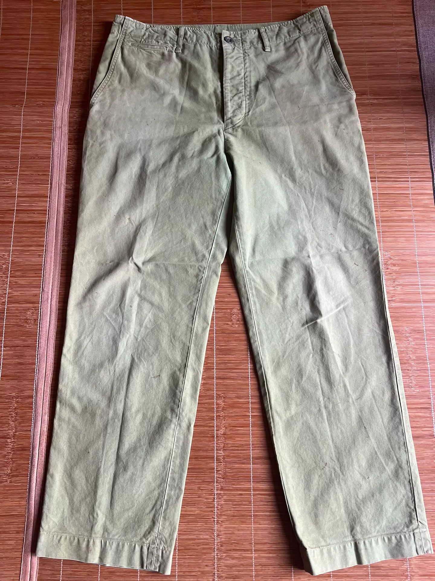 Visvim Visvim Chino Pants Hw Dmgd Size US 26 / EU 42 - 1 Thumbnail