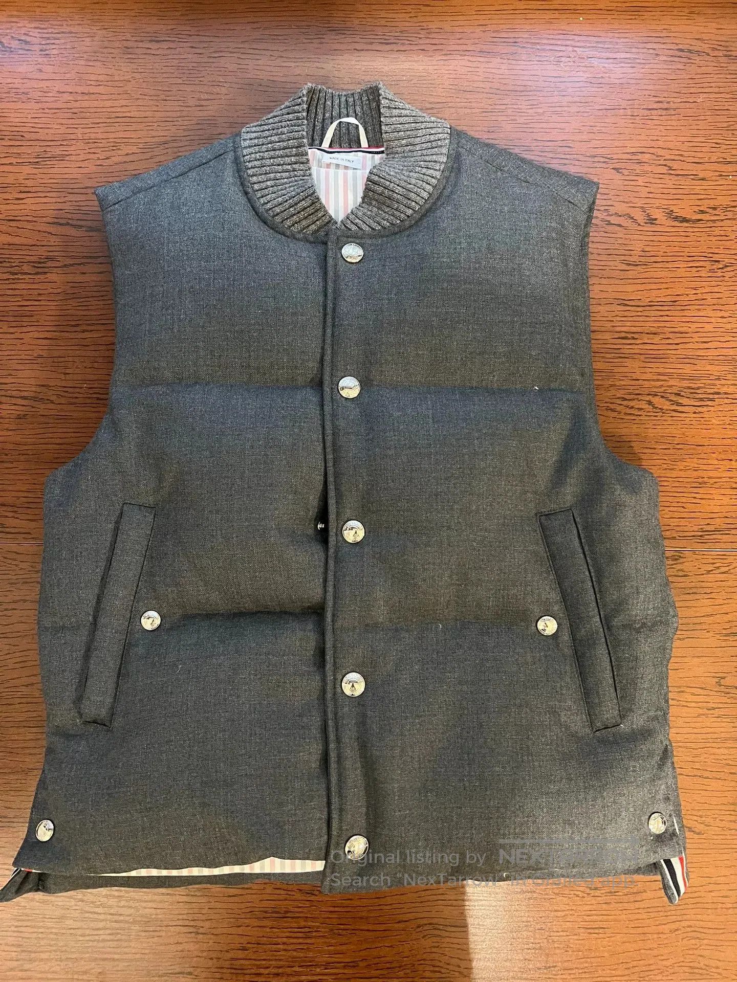 Thom Browne Thom Browne Wool Down Vest. Size US S / EU 44-46 / 1 - 1 Thumbnail