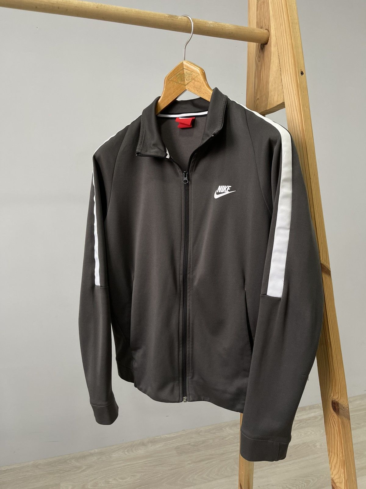 Nike Nike N98 Zip Up Sports Sweatshirt Track Jacket Blokecore Size US M / EU 48-50 / 2 - 2 Thumbnail