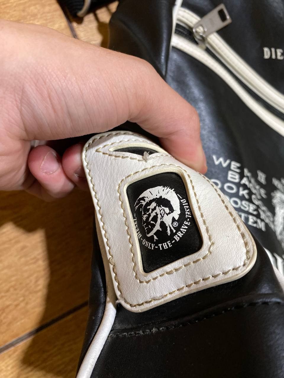 Diesel Bags Diesel black big logo Vintage Streetwear Y2K Size ONE SIZE - 12 Thumbnail