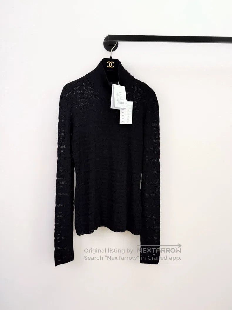 Givenchy Givenchy Black Knitted Sweater Size US L / EU 52-54 / 3 - 1 Thumbnail