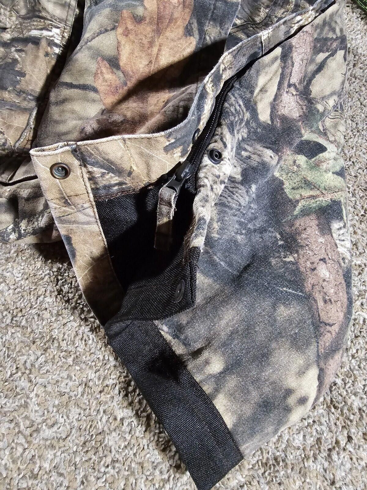 Walls Walls Outdoor Goods MossyOak XL Insulated camo bibs Zip Legs Size ONE SIZE - 7 Thumbnail
