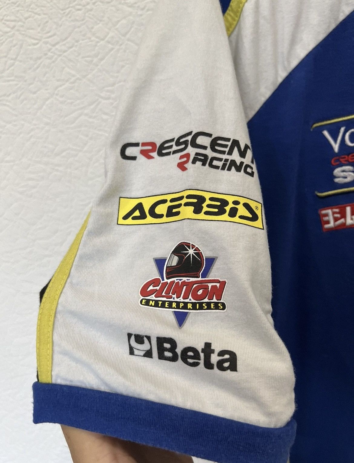 Vintage Suzuki Voltkom F1 Polo Shirt Racing Size US XL / EU 56 / 4 - 5 Thumbnail