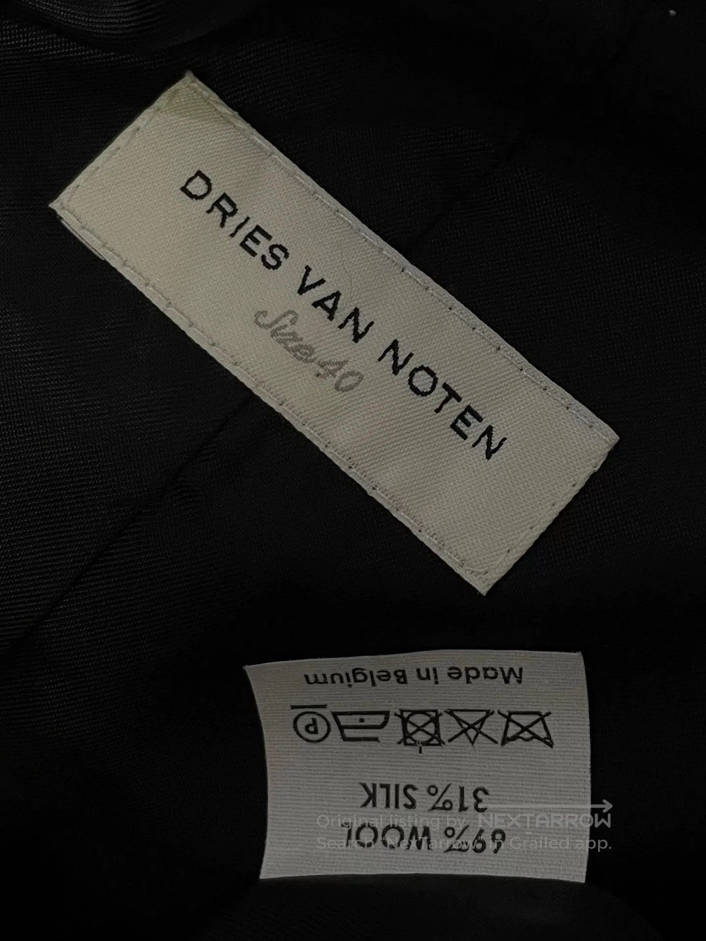 Dries Van Noten Dries Van Noten Black Jacquard Blazer. Size M / US 6-8 / IT 42-44 - 6 Thumbnail