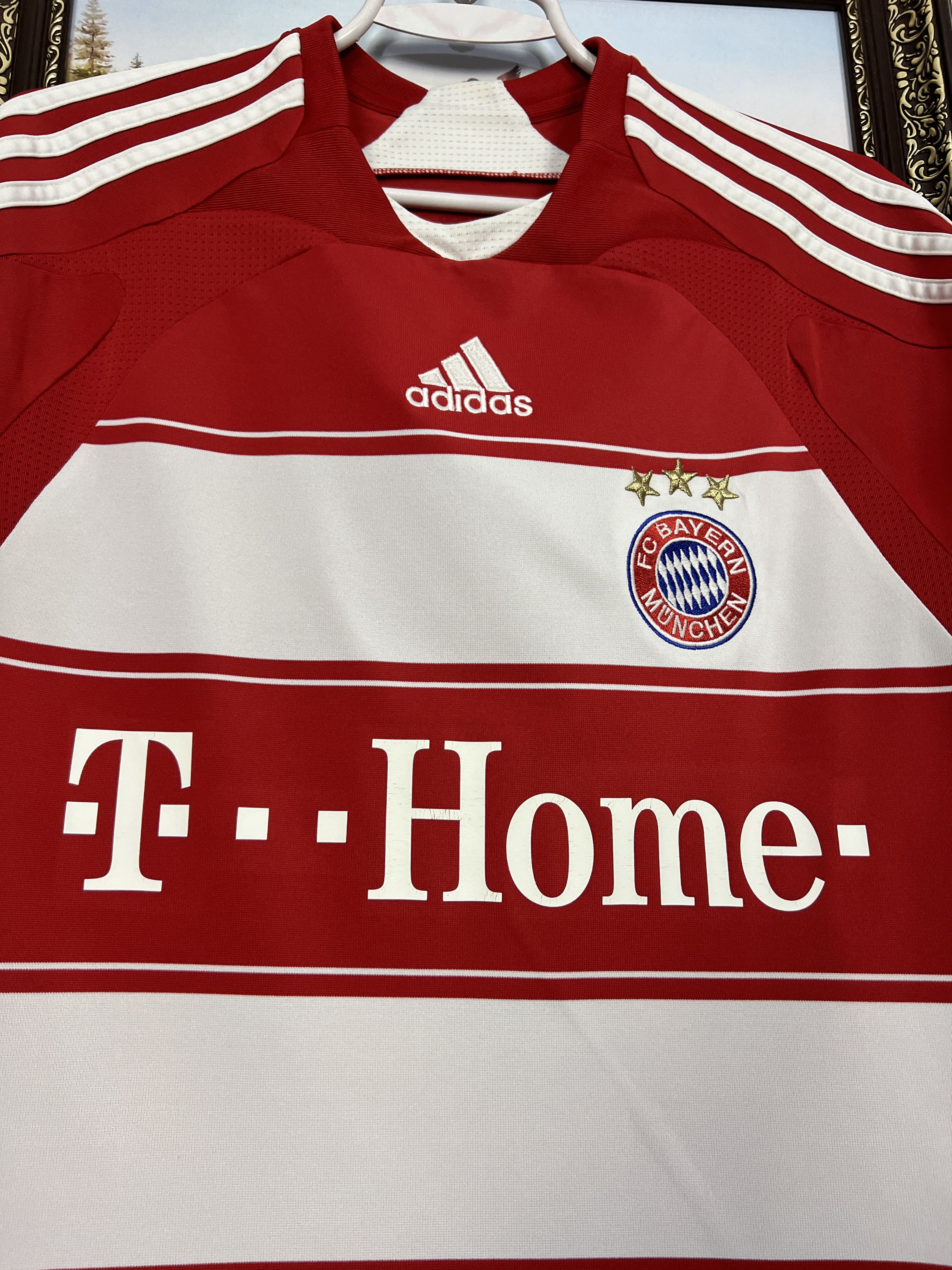 Adidas Bayern Munich Home football shirt 2007 Soccer Jersey Trikot Size US S / EU 44-46 / 1 - 3 Thumbnail