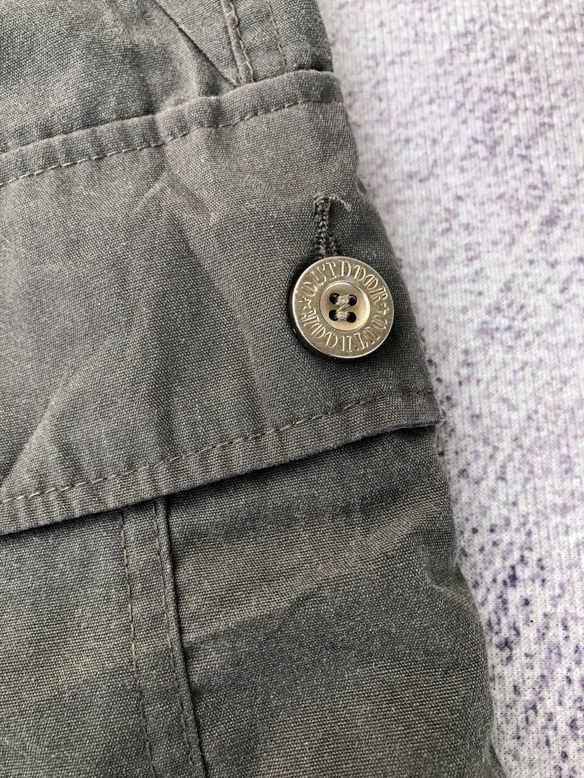 Designer Grey Outdoor Cargo 6 Pocket Stretchble Waist Size US 30 / EU 46 - 10 Thumbnail