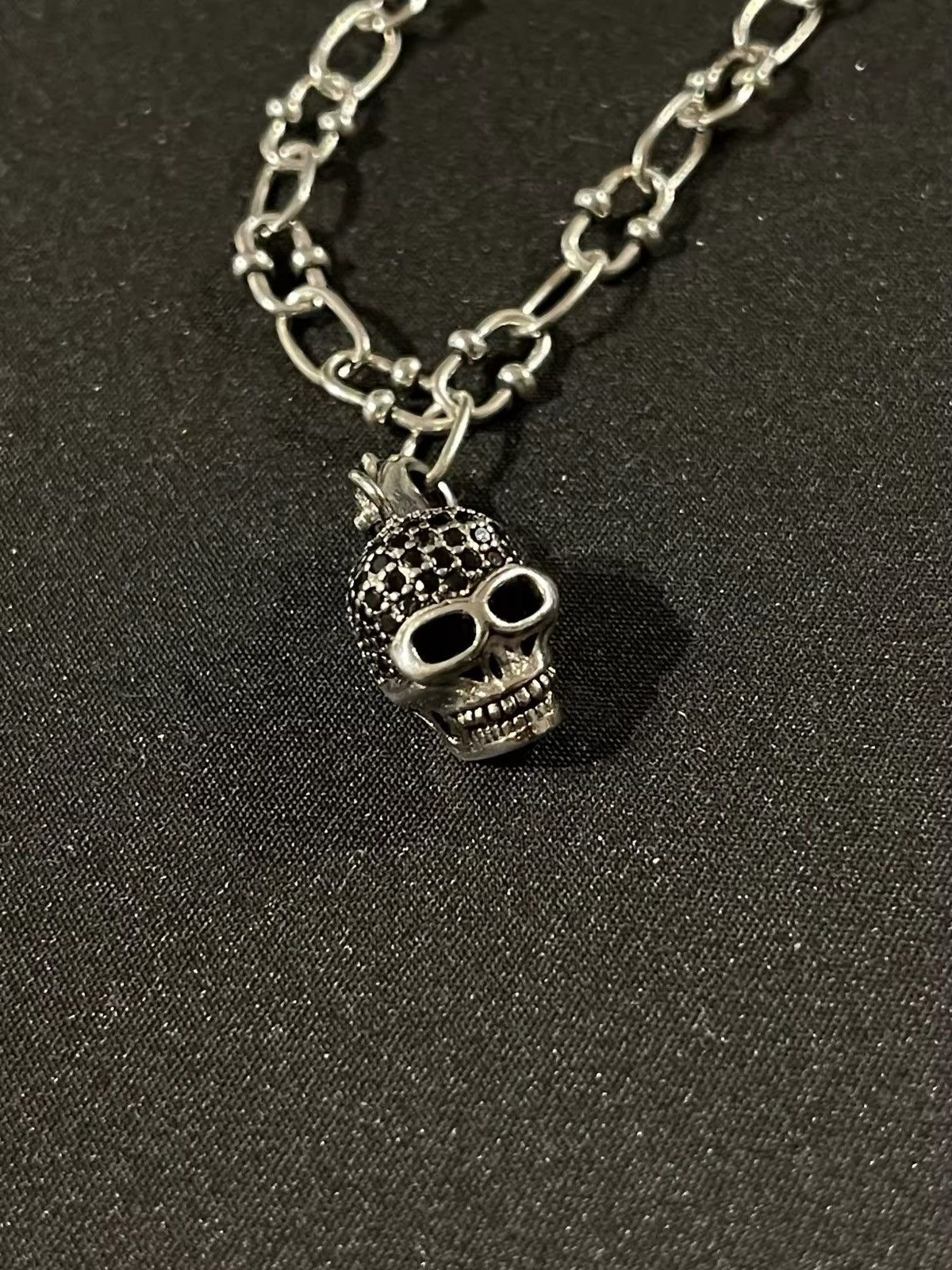 Other Skull Pave Charm Necklace Size ONE SIZE - 6 Thumbnail