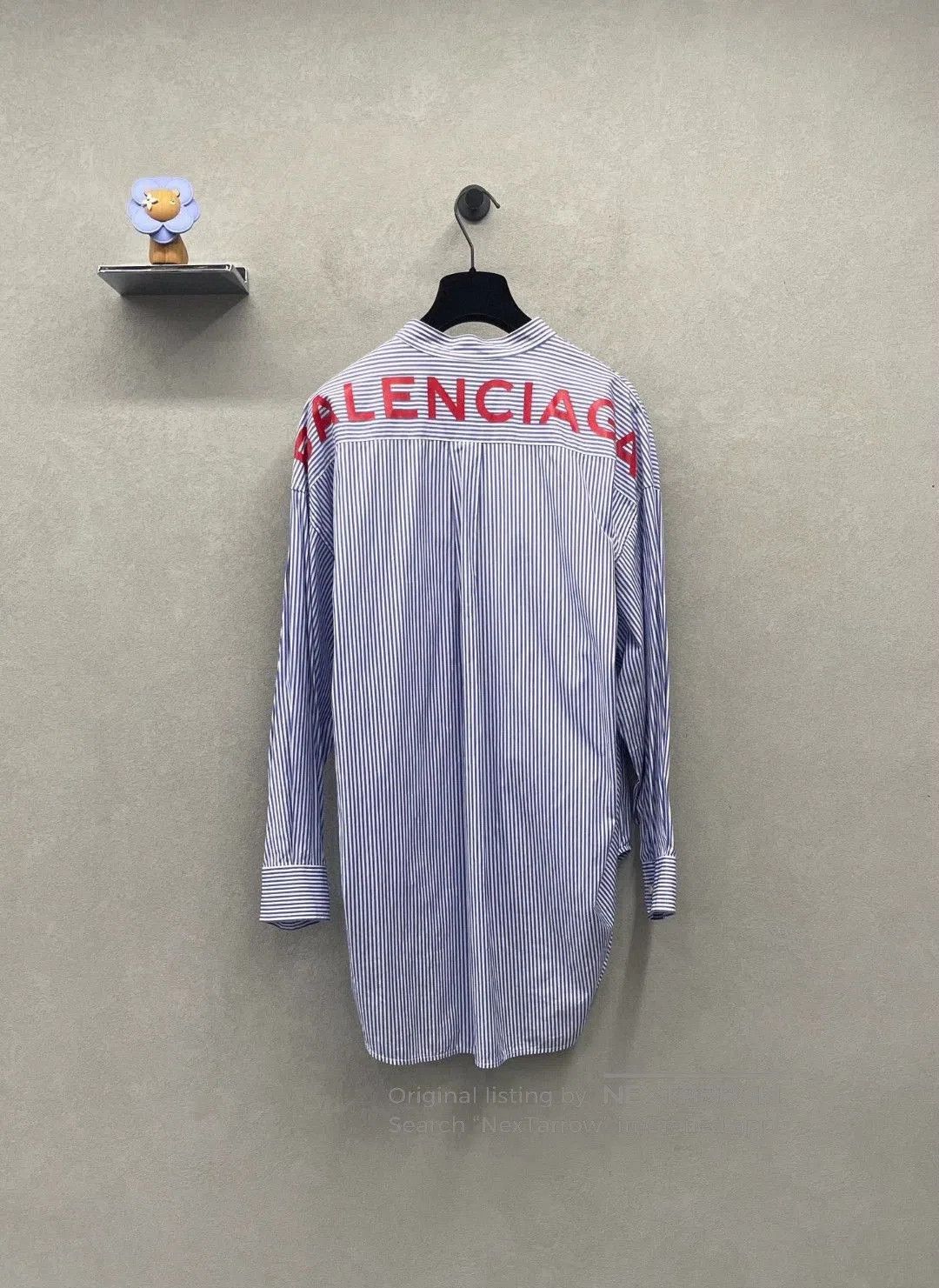 Balenciaga Balenciaga Blue Striped Shirt. Size US XS / EU 42 / 0 - 2 Thumbnail