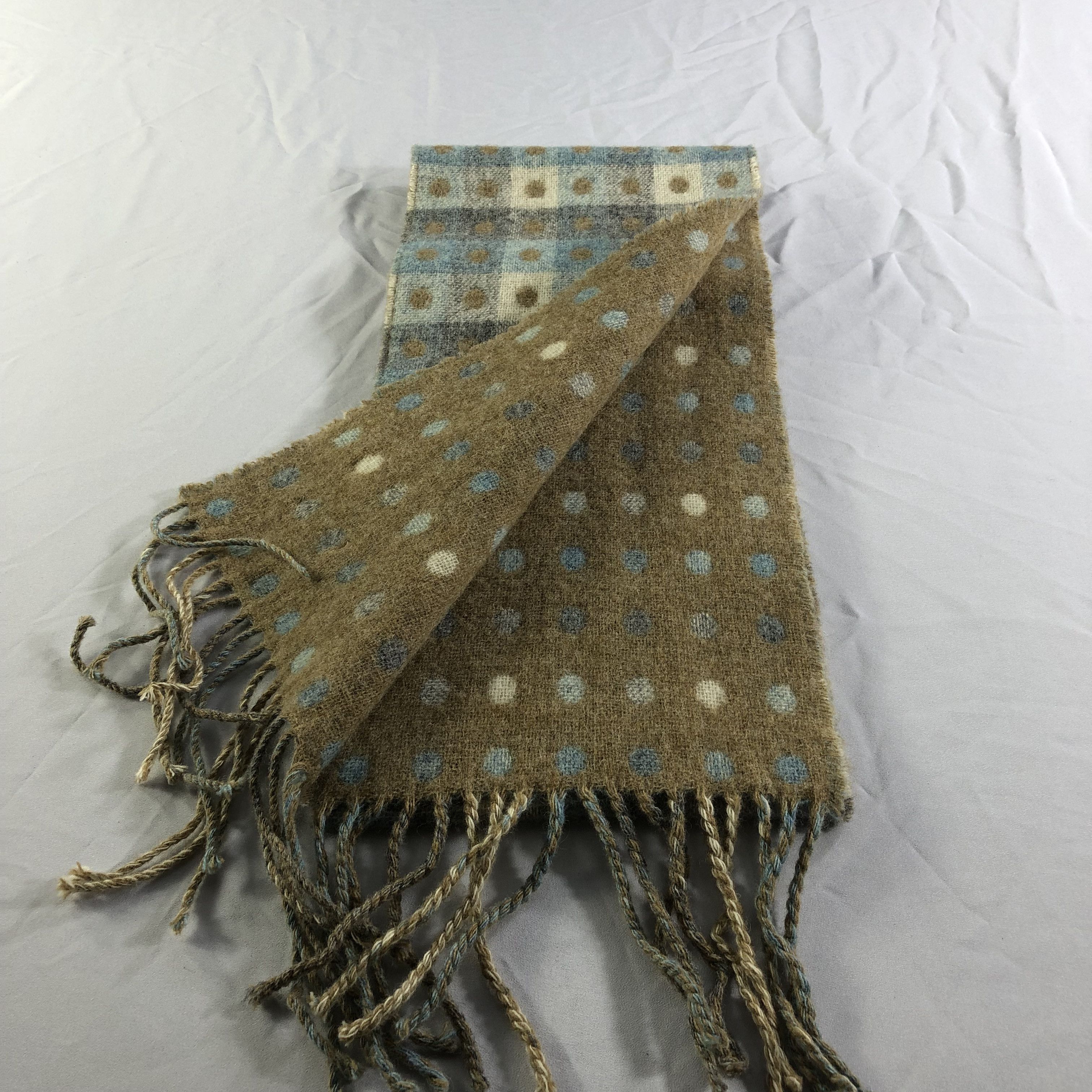 Vintage Glen Prince Wool Scarf Muffler Neckwear V2304 Size ONE SIZE - 6 Thumbnail