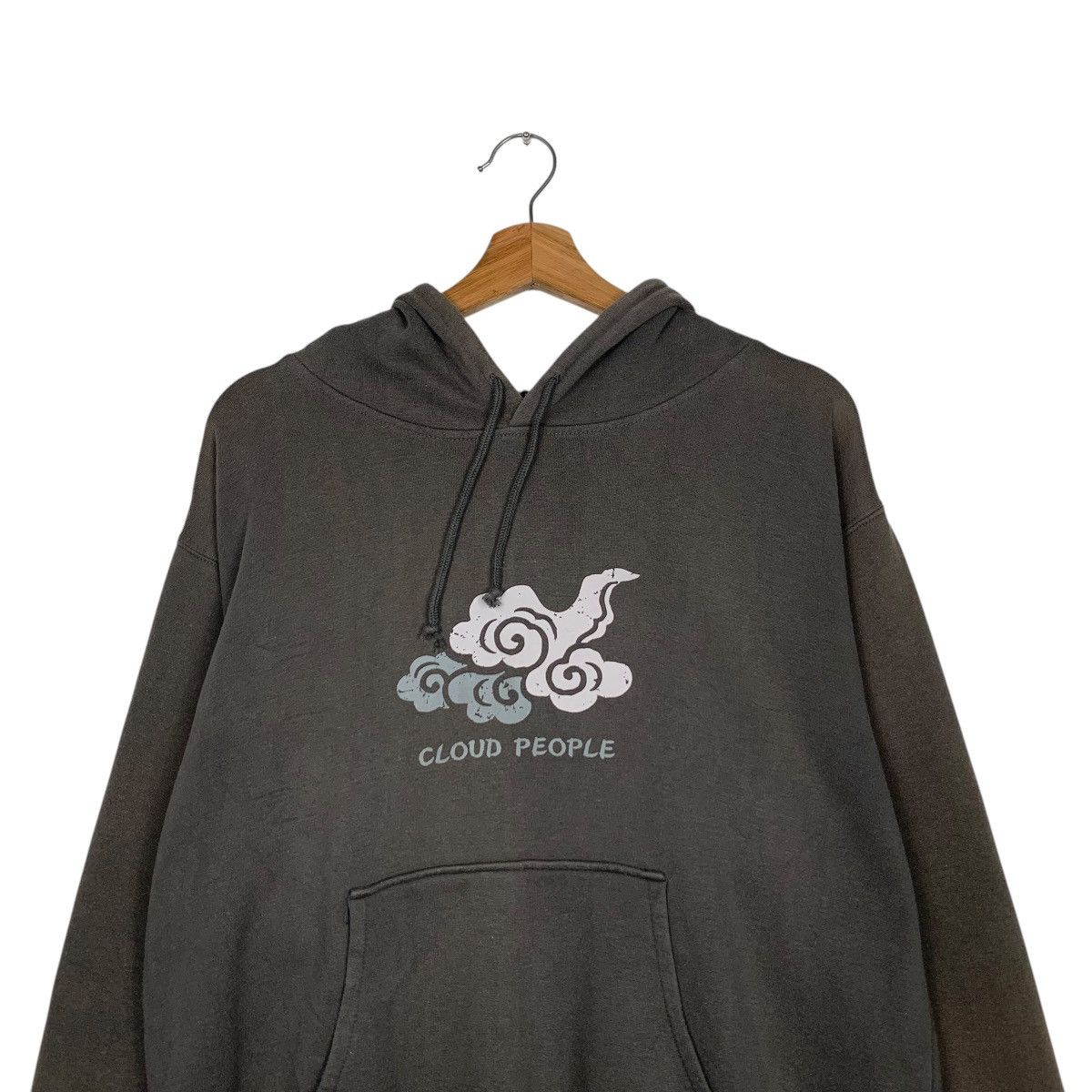 Japanese Brand JAPANESE STYLE Cloud People Big Logo Hoodies #1915-C83 Size US L / EU 52-54 / 3 - 8 Thumbnail