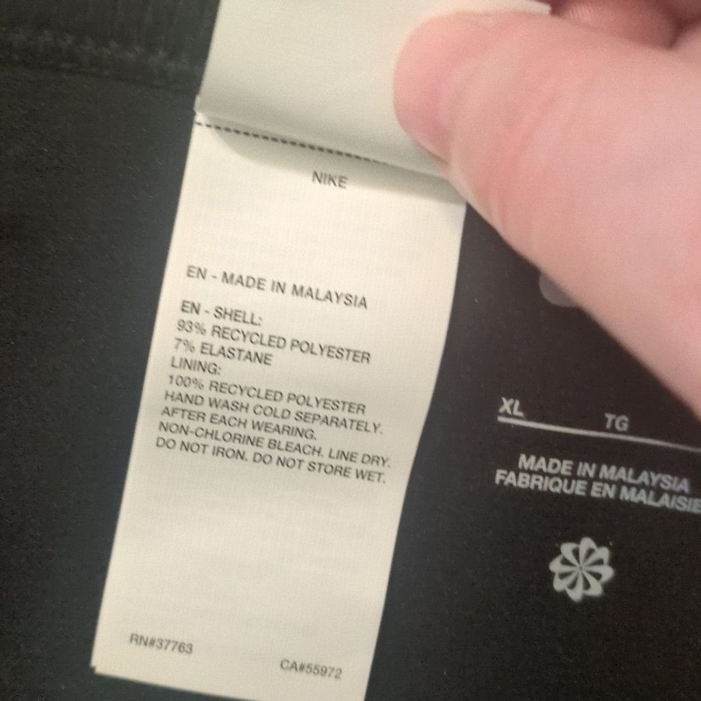 Nike Nike black swim bottoms size XL Size ONE SIZE - 3 Thumbnail