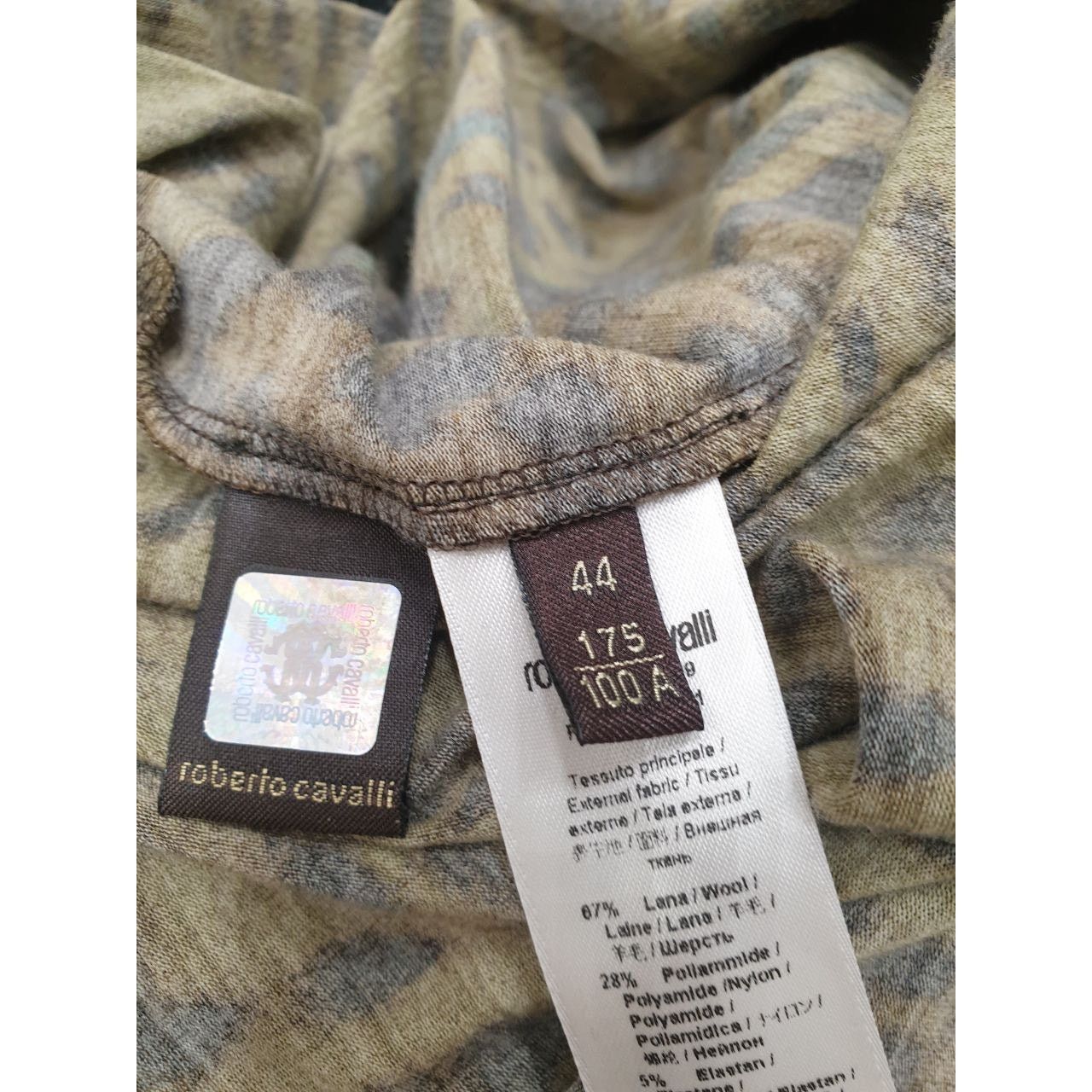 Roberto Cavalli Roberto Cavalli Leopard Print Dress - Size 44 (US 8) Size M / US 6-8 / IT 42-44 - 4 Thumbnail