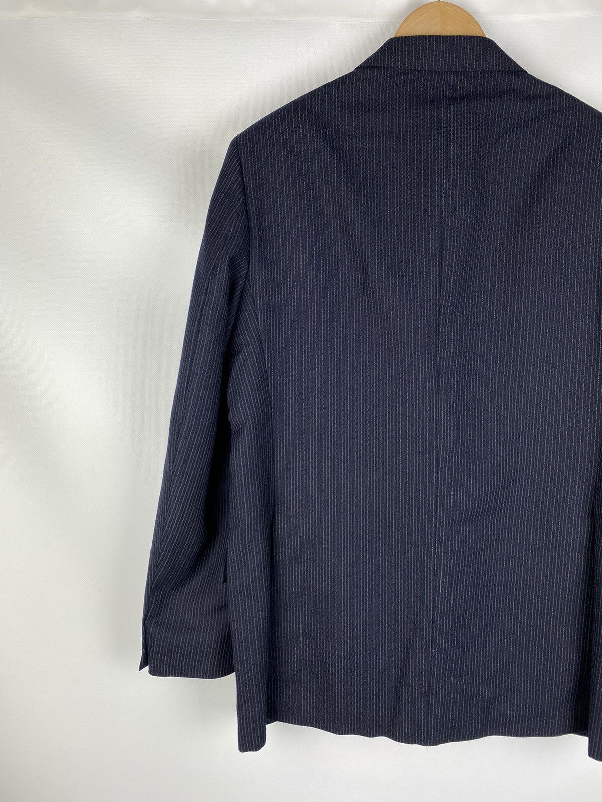 Christian Dior Monsieur × Dior × Vintage Christian Dior Monsieur vintage wool striped blazer jacket Size 44R - 13 Thumbnail