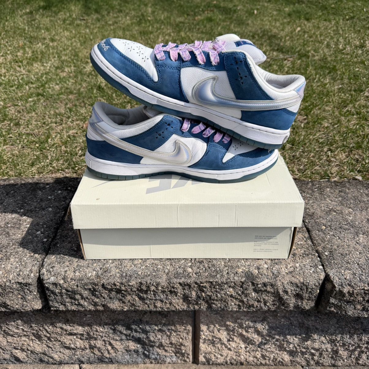 Born X Raised × Nike Nike x Born X Raised SB Dunk Low Size 12 Mens Size US 12 / EU 45 - 3 Thumbnail