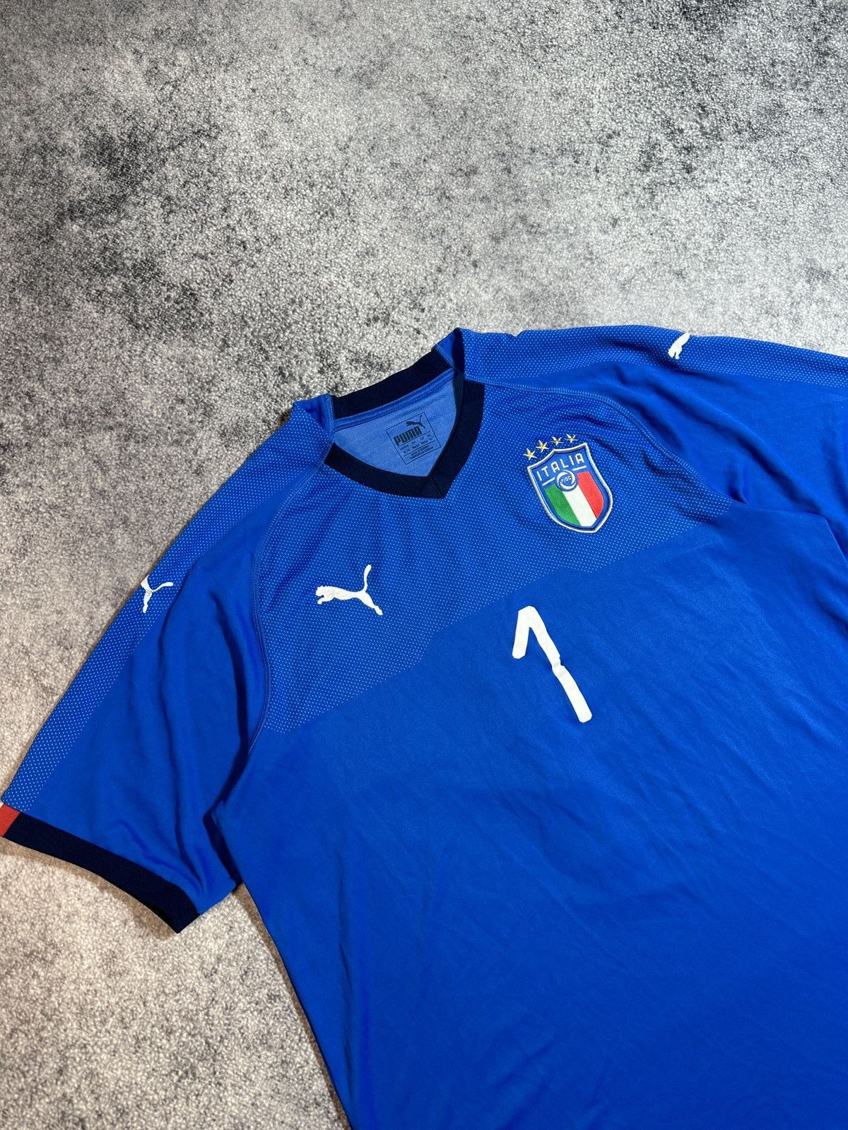 Puma Puma Italy 1 Soccer Jersey Blokecore Streetwear Rare Casual Size US XL / EU 56 / 4 - 2 Thumbnail
