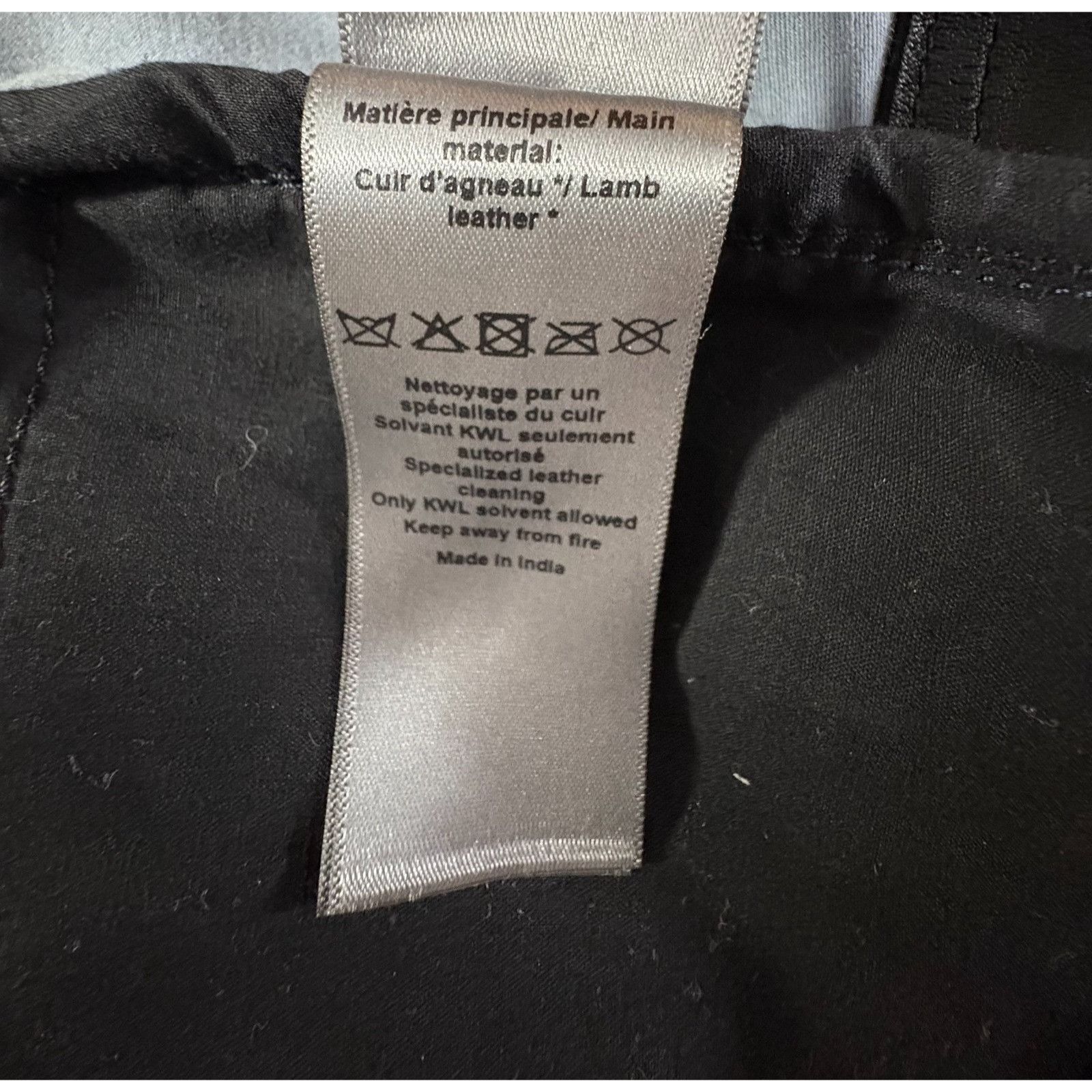 Zadig & Voltaire Zadig & Voltaire Paulin moto paneled Leather Pants size 42 U Size 36" / US 14 / IT 50 - 6 Thumbnail
