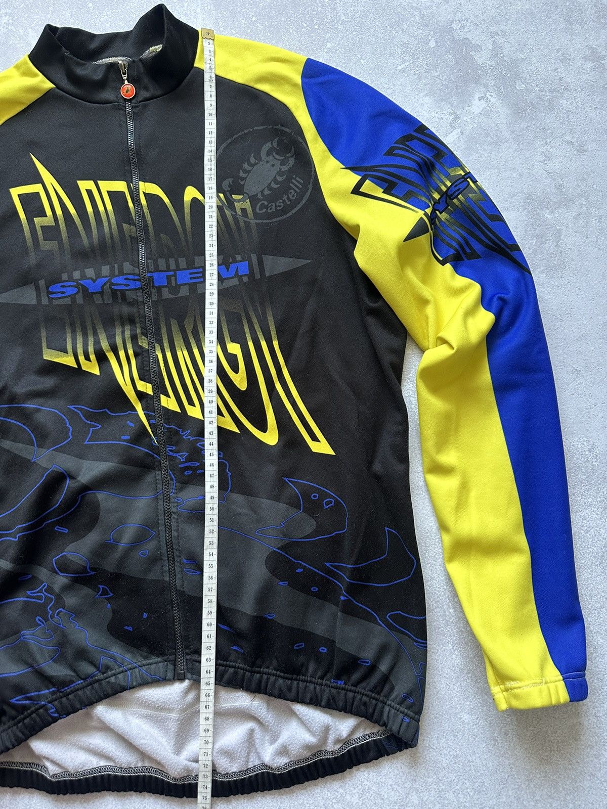 Vintage CASTELLI ENERGY SYSTEM Windstopper Cycling Jacket Bike Cycle Size US L / EU 52-54 / 3 - 5 Thumbnail