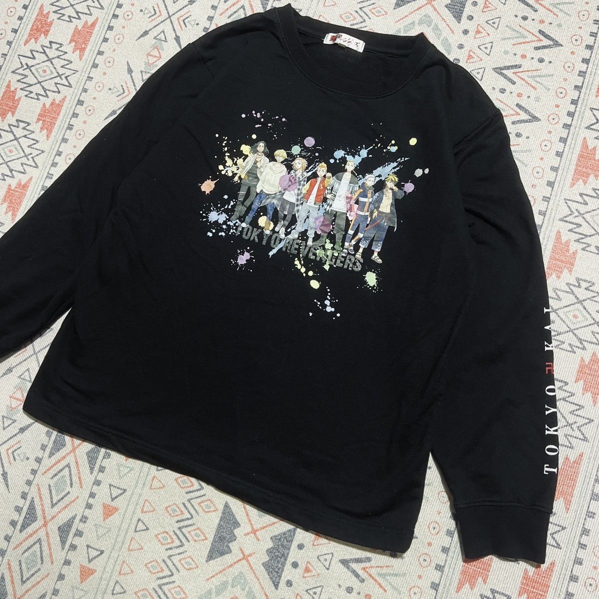 Cartoon Network × Japanese Brand Tokyo Revengers Line Up Long Sleeves Tee Size US S / EU 44-46 / 1 - 2 Thumbnail