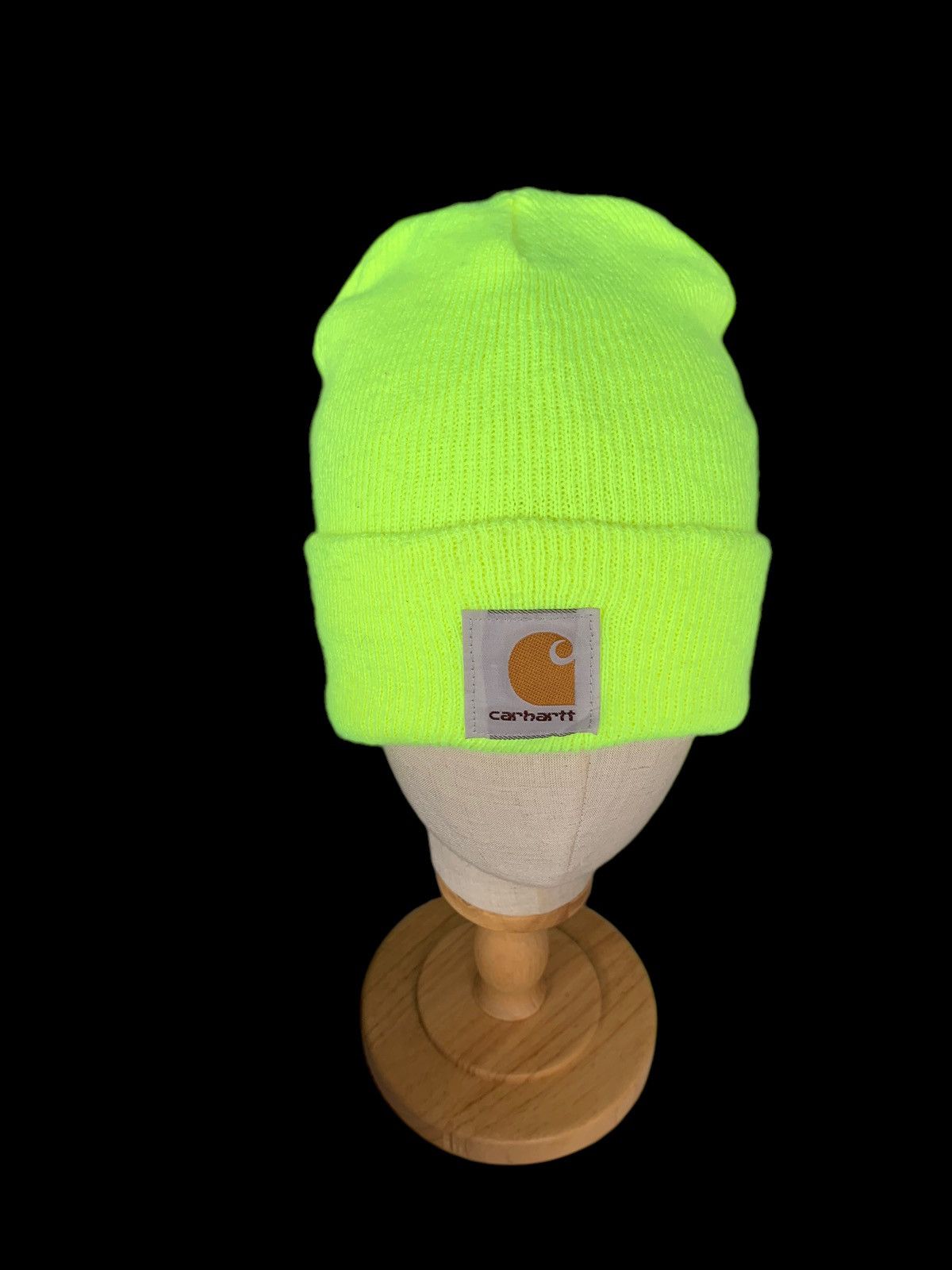 Carhartt × Japanese Brand Carhartt Rare Colour Made in Canada Beanie Hats Size ONE SIZE - 4 Thumbnail