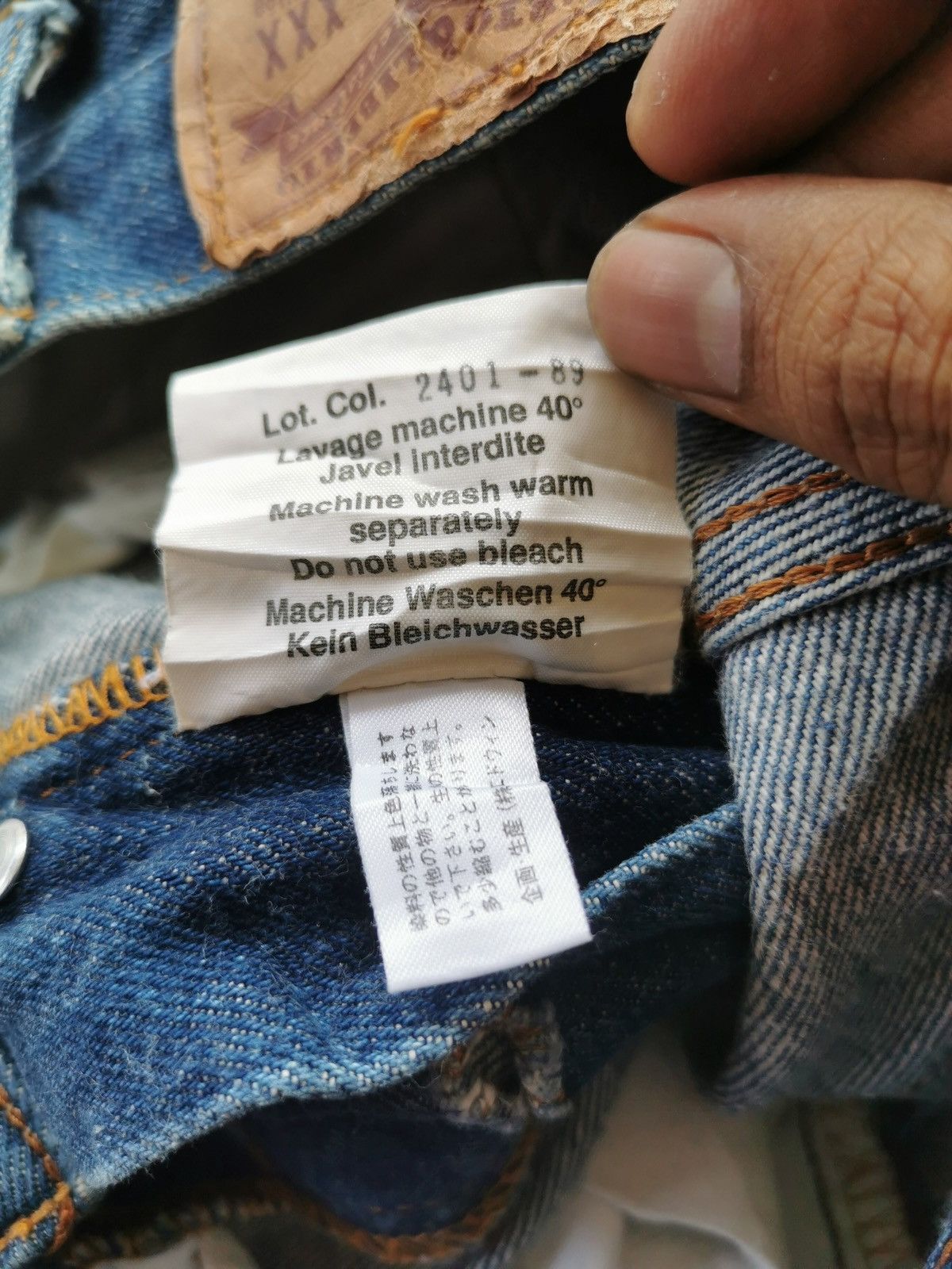 Self Edge Liberto Selvedge Denim Jeans Size US 28 / EU 44 - 8 Thumbnail