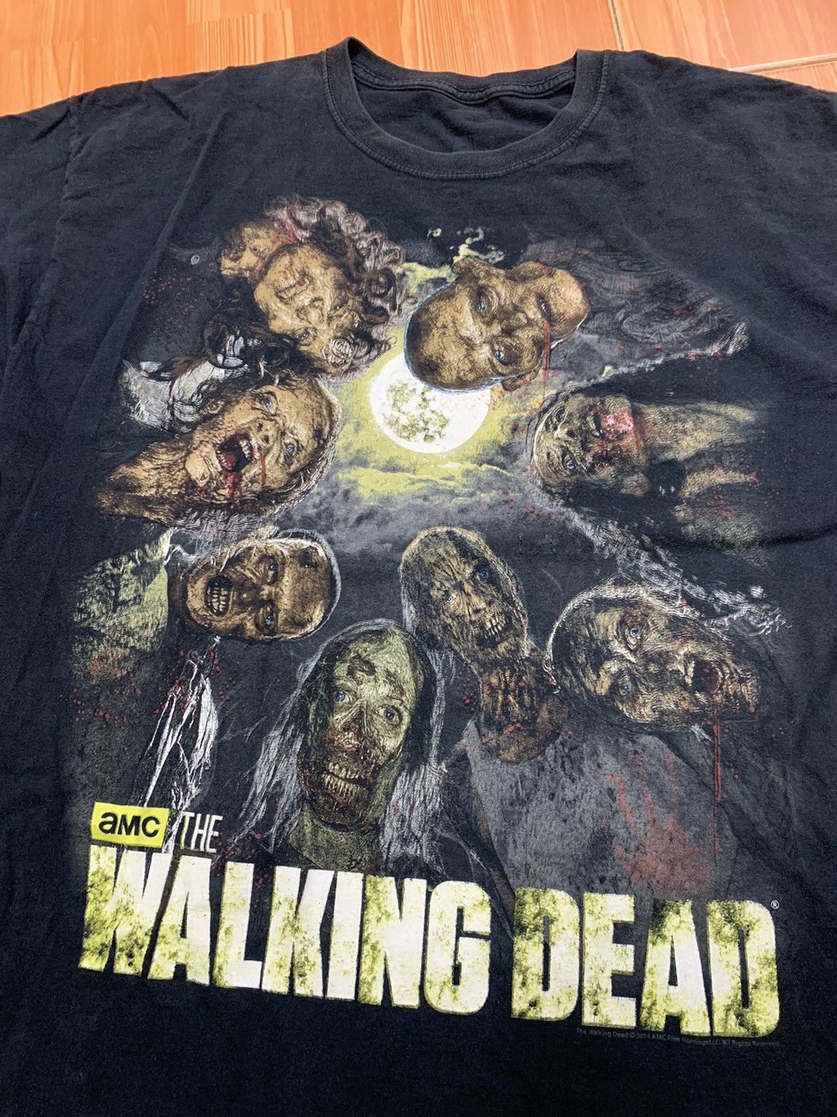 Affliction Distressed Dead Zombie big print Size US L / EU 52-54 / 3 - 4 Thumbnail