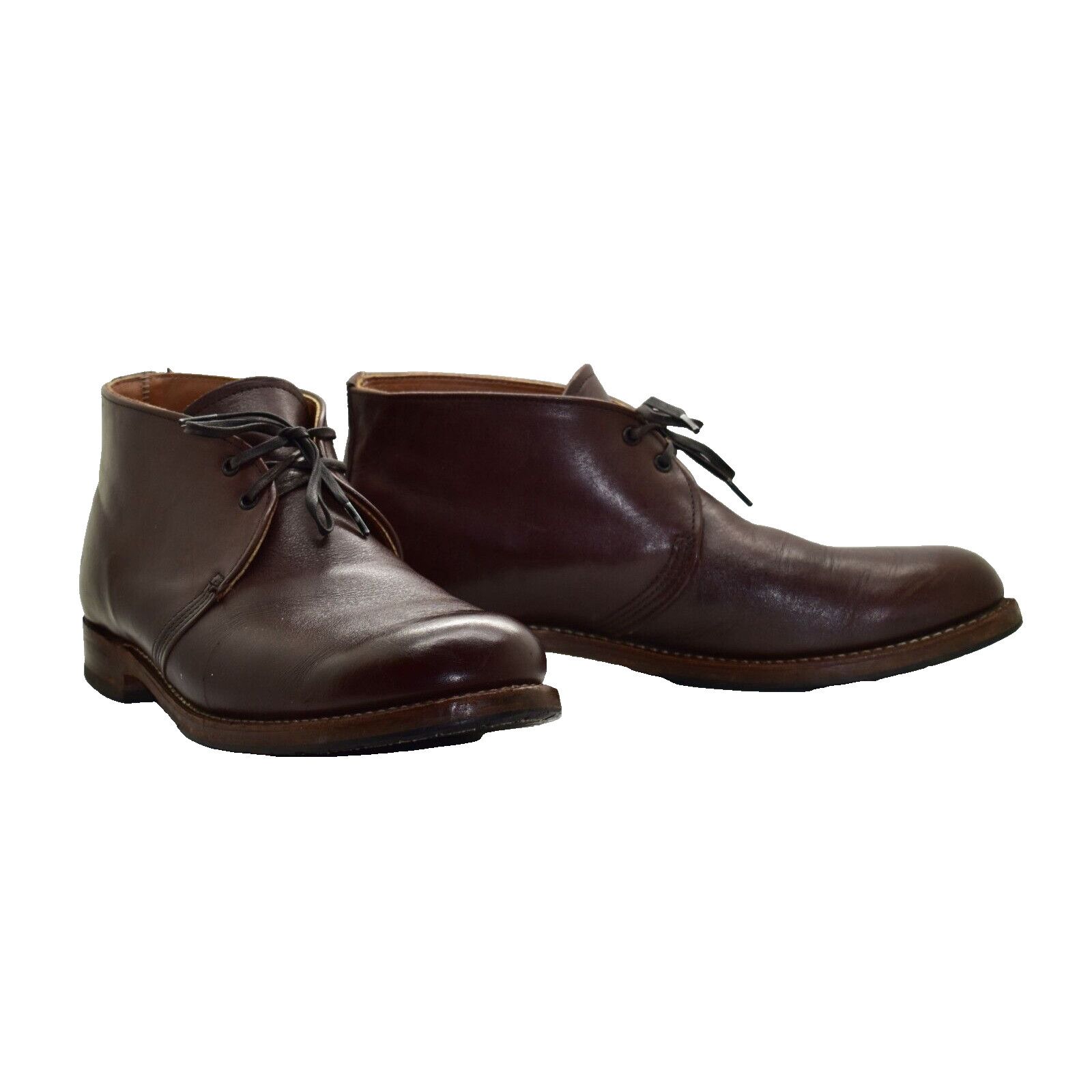 image of C0 Red Wing 9017 Beckman Brown Leather Boot Shoes Size 11.5, Men's