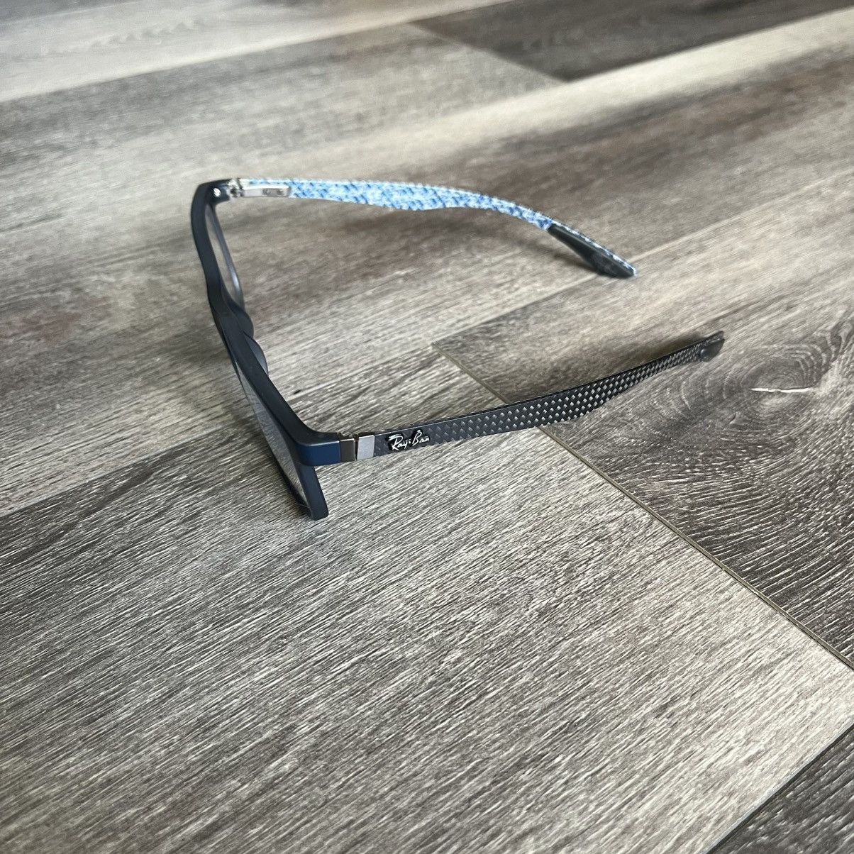 RayBan Ray-Ban RX8903 5262 65-18 145 Square Blue Eyeglasses Frames Size ONE SIZE - 6 Thumbnail