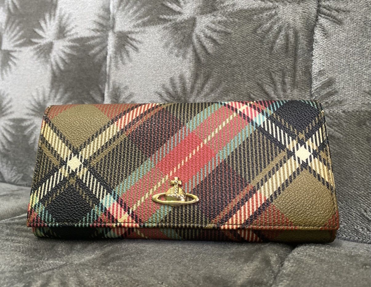Designer × Vivienne Westwood Vivienne Westwood checkered wallet Size ONE SIZE - 1 Thumbnail